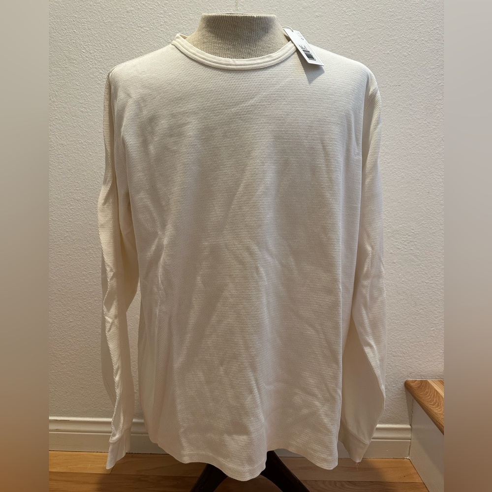 OUTERKNOWN NEW Long Sleeve Cotton Thermal NWT size L